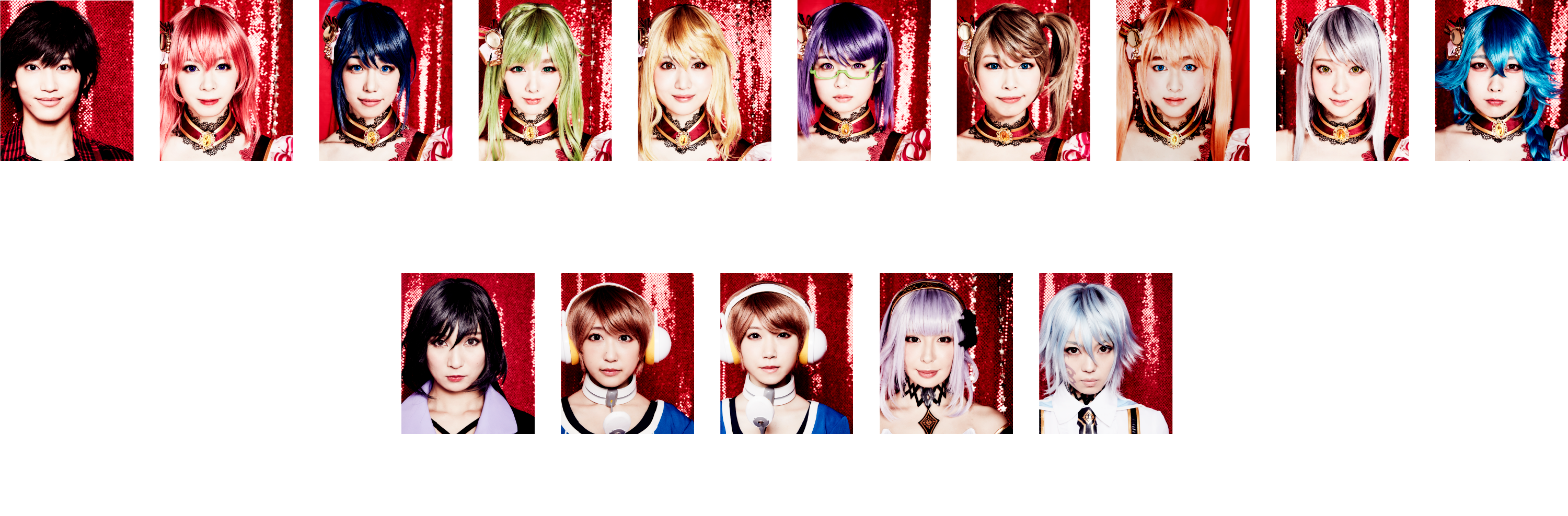 マスター/七木 奏音 サクラ/天音 みほ ミサキ/富田 麻帆 シオリ/舞川 みやこ レイナ/長谷川 里桃 ナナミ/西葉 瑞希 ヒヨ/堀越 せな アヤ/林 鼓子 ユキ/星守 紗凪 ヤマダ/雛形 羽衣 斑目セツナ/南 千紗登 カナ/森嶋 優花(Wキャスト)カナ/厚木 那奈美(Wキャスト) マキナ/佐武 宇綺 デウス/生田 輝