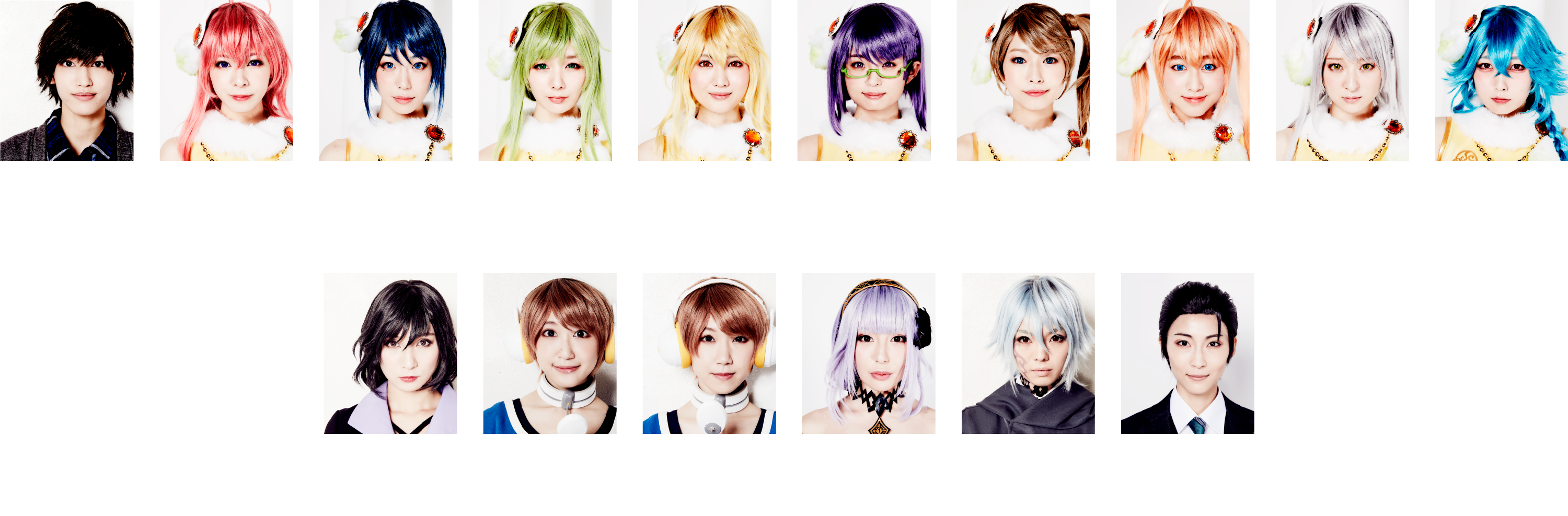 マスター/七木 奏音 サクラ/天音 みほ ミサキ/富田 麻帆 シオリ/舞川 みやこ レイナ/長谷川 里桃 ナナミ/西葉 瑞希 ヒヨ/堀越 せな アヤ/林 鼓子 ユキ/星守 紗凪 ヤマダ/雛形 羽衣 斑目セツナ/南 千紗登 カナ/森嶋 優花(Wキャスト)カナ/厚木 那奈美(Wキャスト) マキナ/佐武 宇綺 デウス/生田 輝 小鳥遊 修一/護 あさな