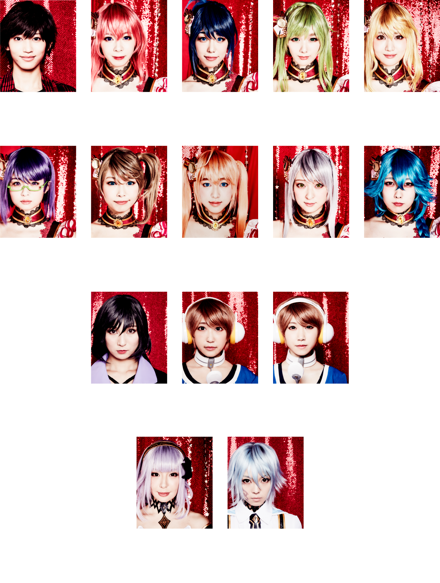 マスター/七木 奏音 サクラ/天音 みほ ミサキ/富田 麻帆 シオリ/舞川 みやこ レイナ/長谷川 里桃 ナナミ/西葉 瑞希 ヒヨ/堀越 せな アヤ/林 鼓子 ユキ/星守 紗凪 ヤマダ/雛形 羽衣 斑目セツナ/南 千紗登 カナ/森嶋 優花(Wキャスト)カナ/厚木 那奈美(Wキャスト) マキナ/佐武 宇綺 デウス/生田 輝