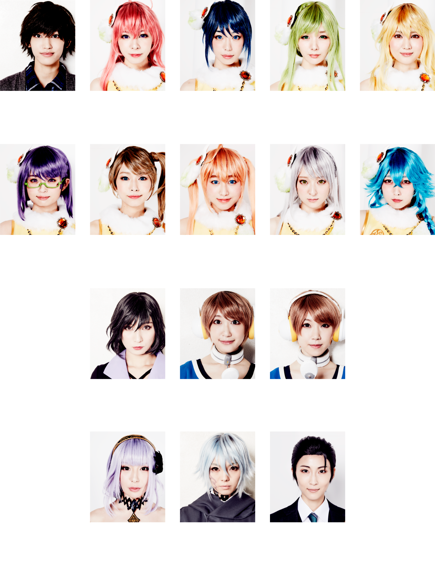 マスター/七木 奏音 サクラ/天音 みほ ミサキ/富田 麻帆 シオリ/舞川 みやこ レイナ/長谷川 里桃 ナナミ/西葉 瑞希 ヒヨ/堀越 せな アヤ/林 鼓子 ユキ/星守 紗凪 ヤマダ/雛形 羽衣 斑目セツナ/南 千紗登 カナ/森嶋 優花(Wキャスト)カナ/厚木 那奈美(Wキャスト) マキナ/佐武 宇綺 デウス/生田 輝 小鳥遊 修一/護 あさな